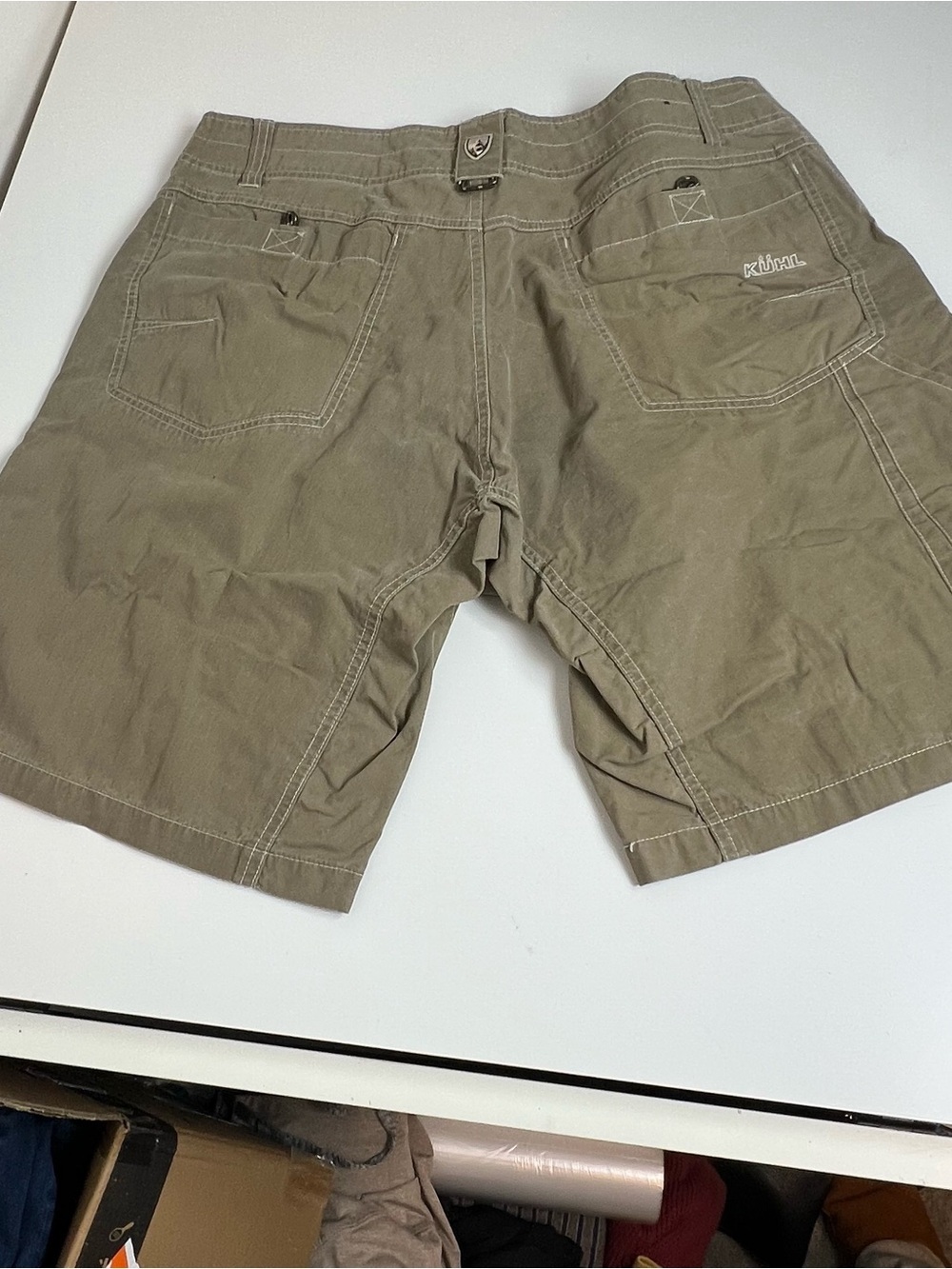 KÜHL Men's Ramblr Shorts - Brown/Khaki-Size Large - Picture 2 of 8
